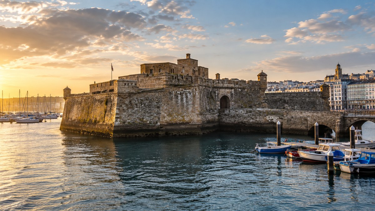 Castillo de San Antón in A Coruña