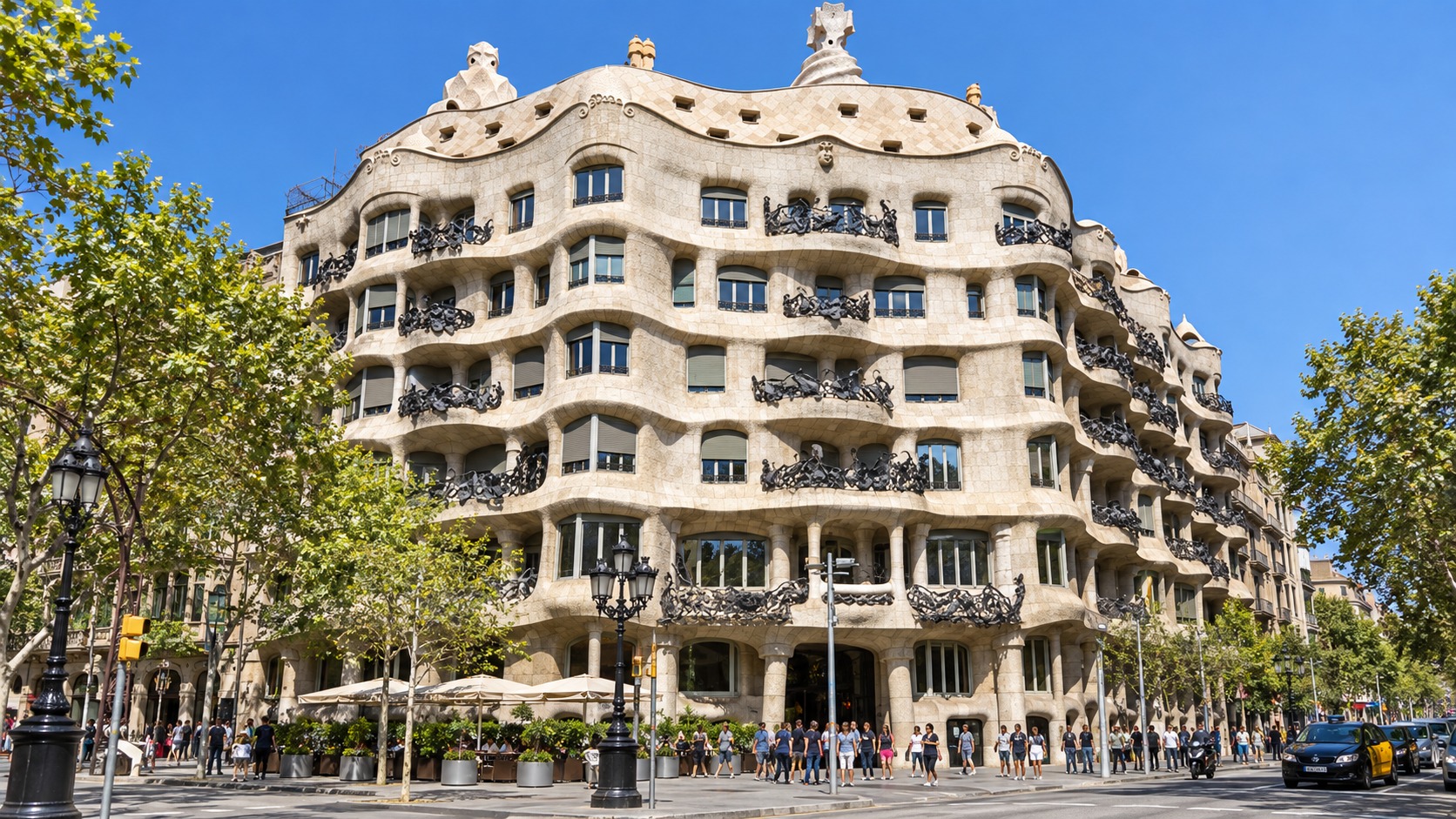 La Pedrera - Casa Milà in Barcelona