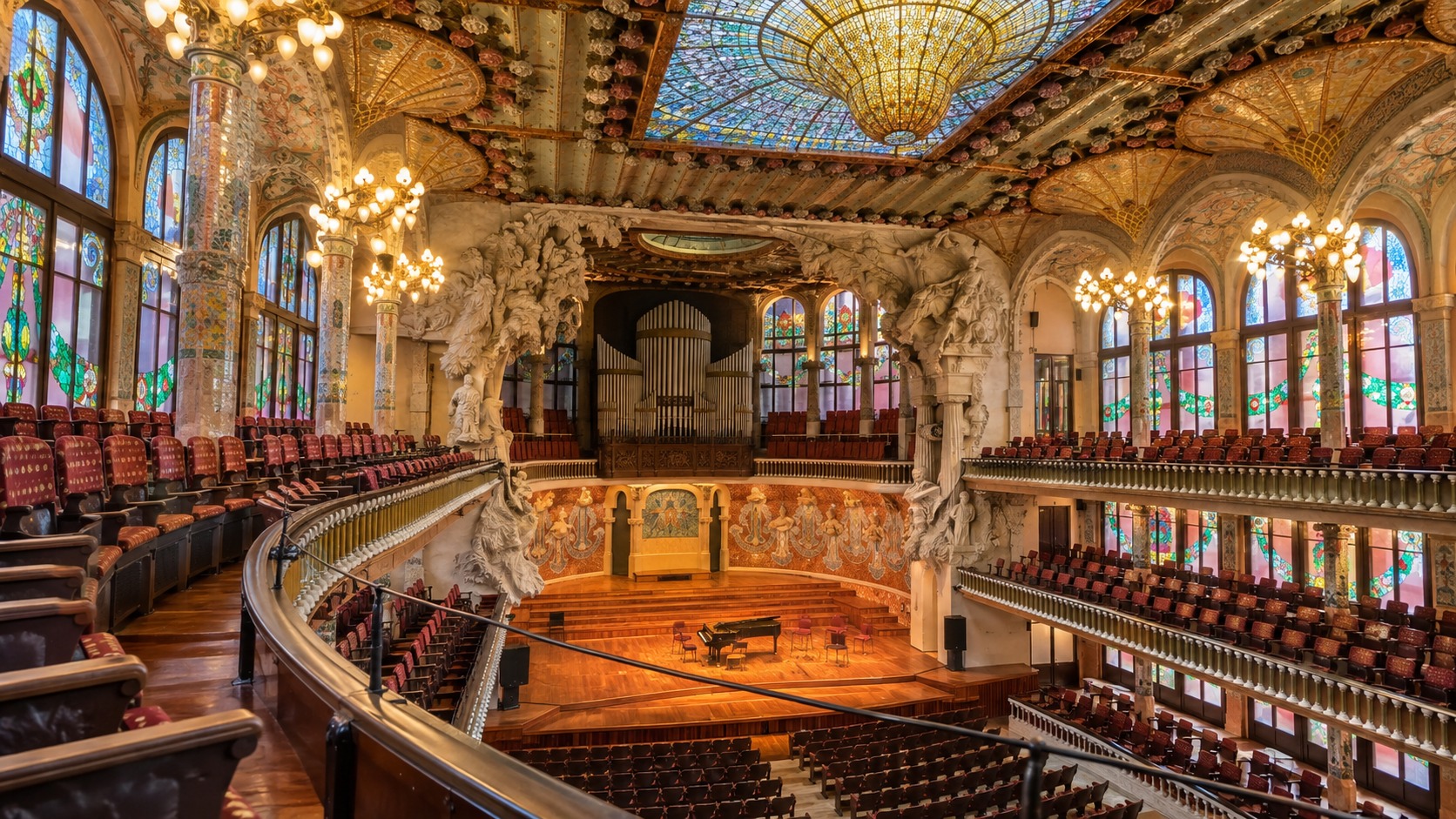 Palau de la Música Catalana in Barcelona