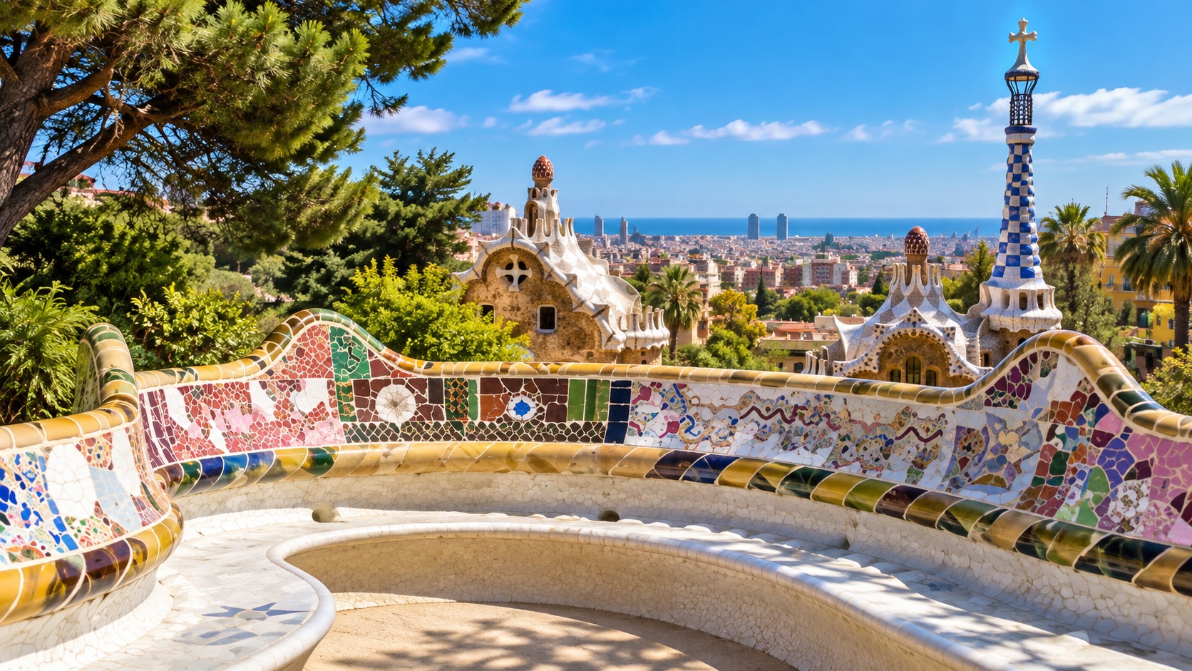 Park Güell in Barcelona