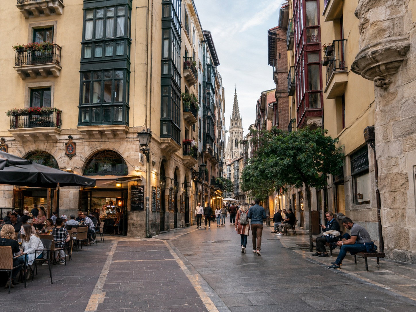 Casco Viejo in Bilbao