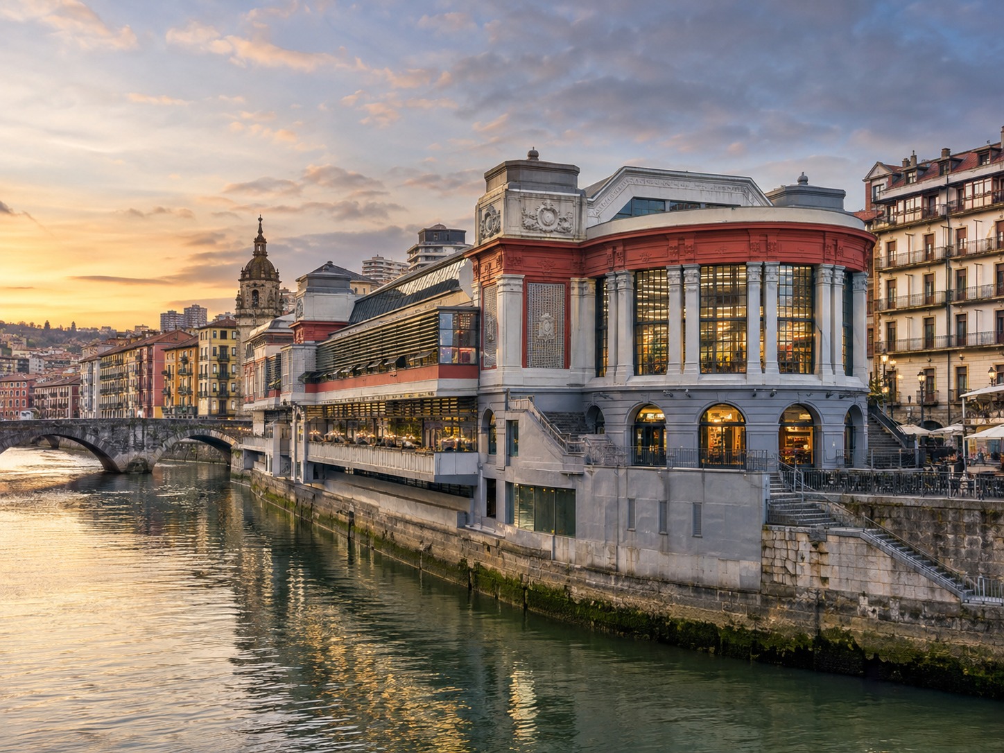 Mercado de la Ribera in Bilbao
