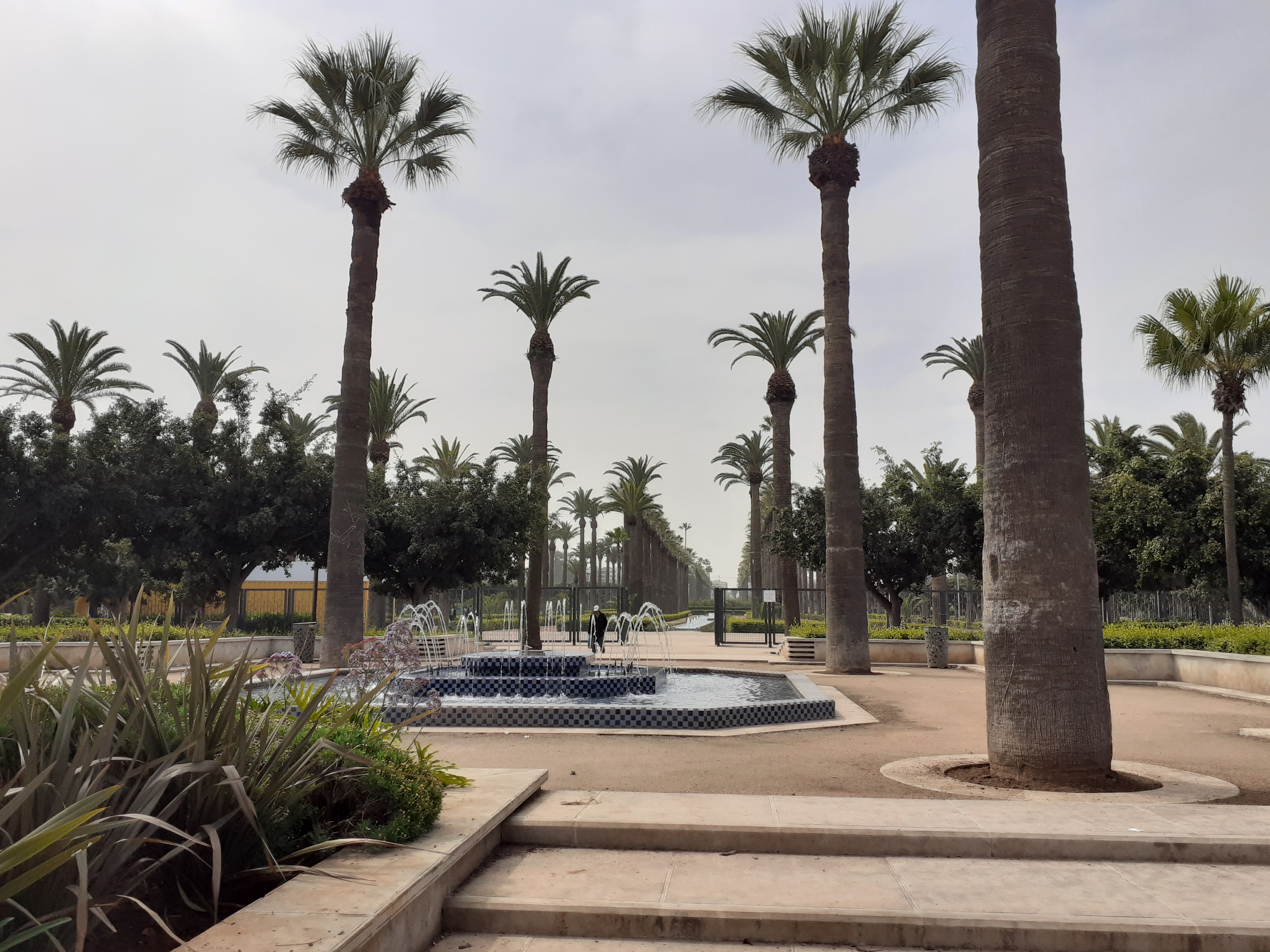 Arab League Park in Casablanca