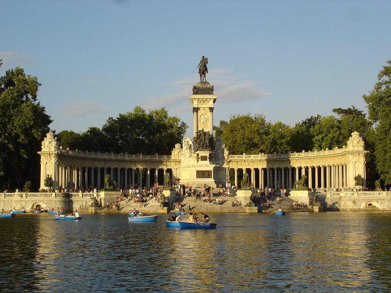 El Retiro Park in Madrid