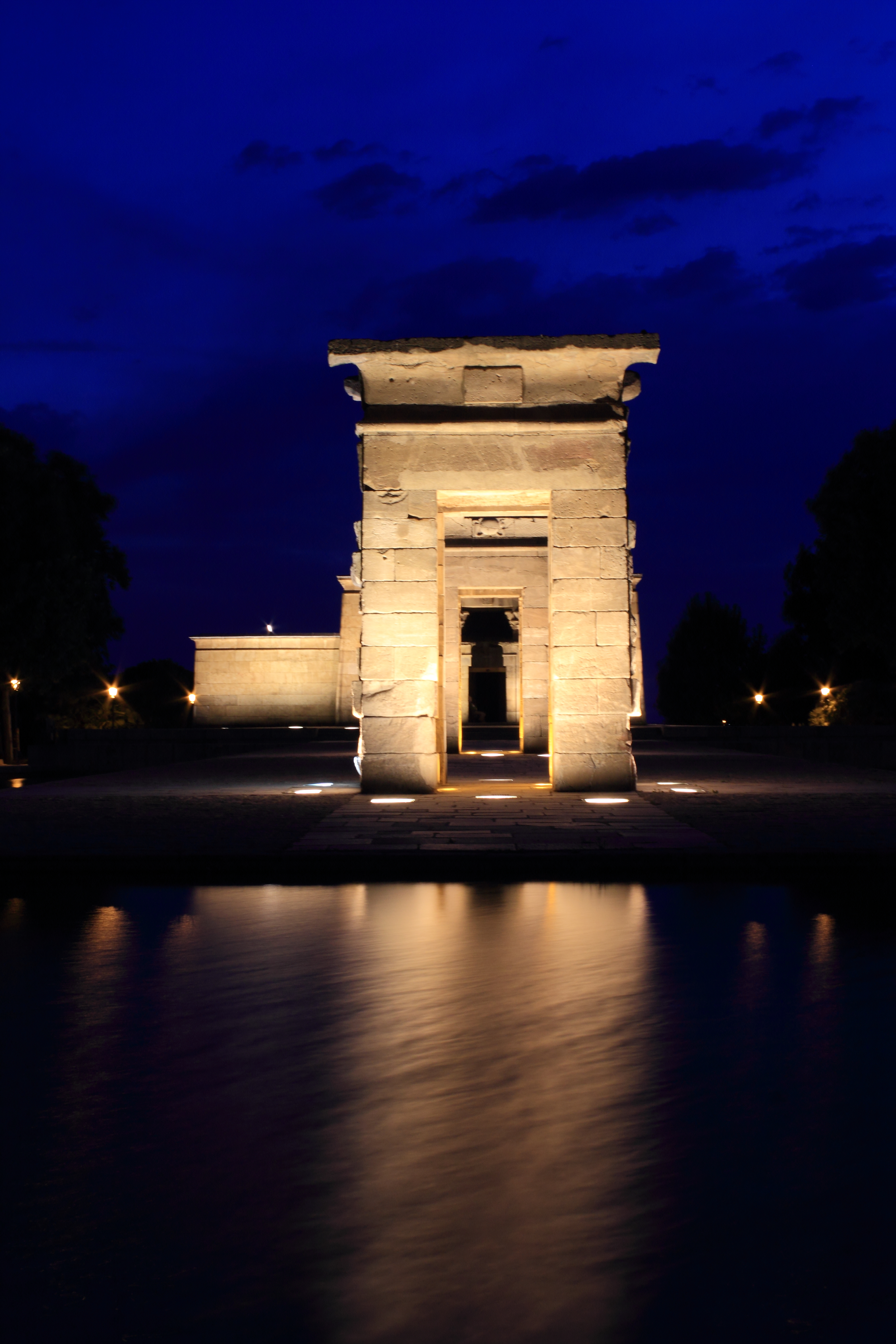 Temple of Debod in Madrid