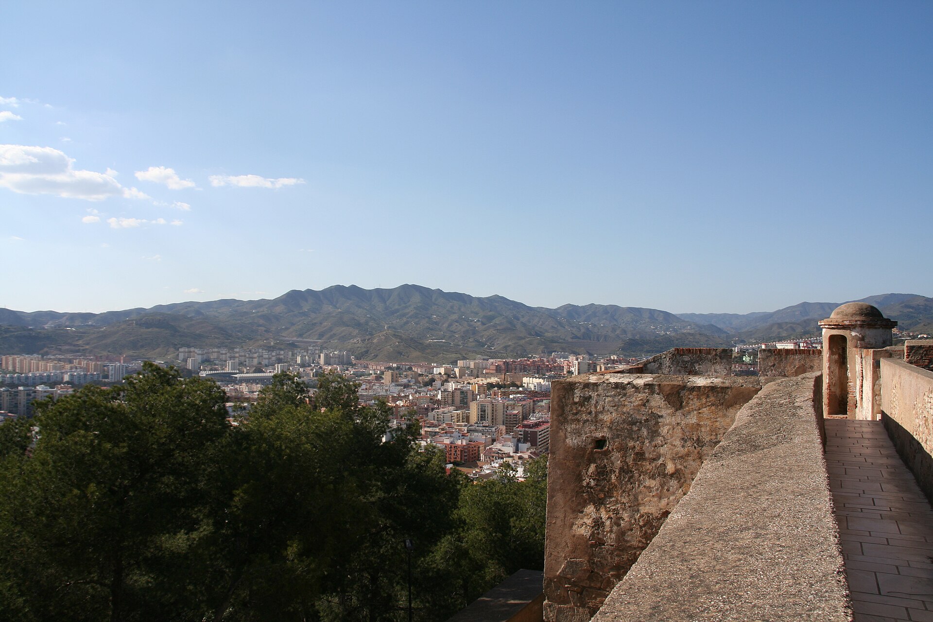Gibralfaro Castle in Málaga
