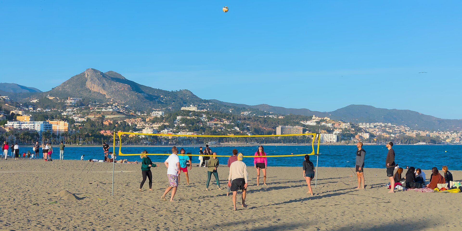 La Malagueta Beach in Málaga