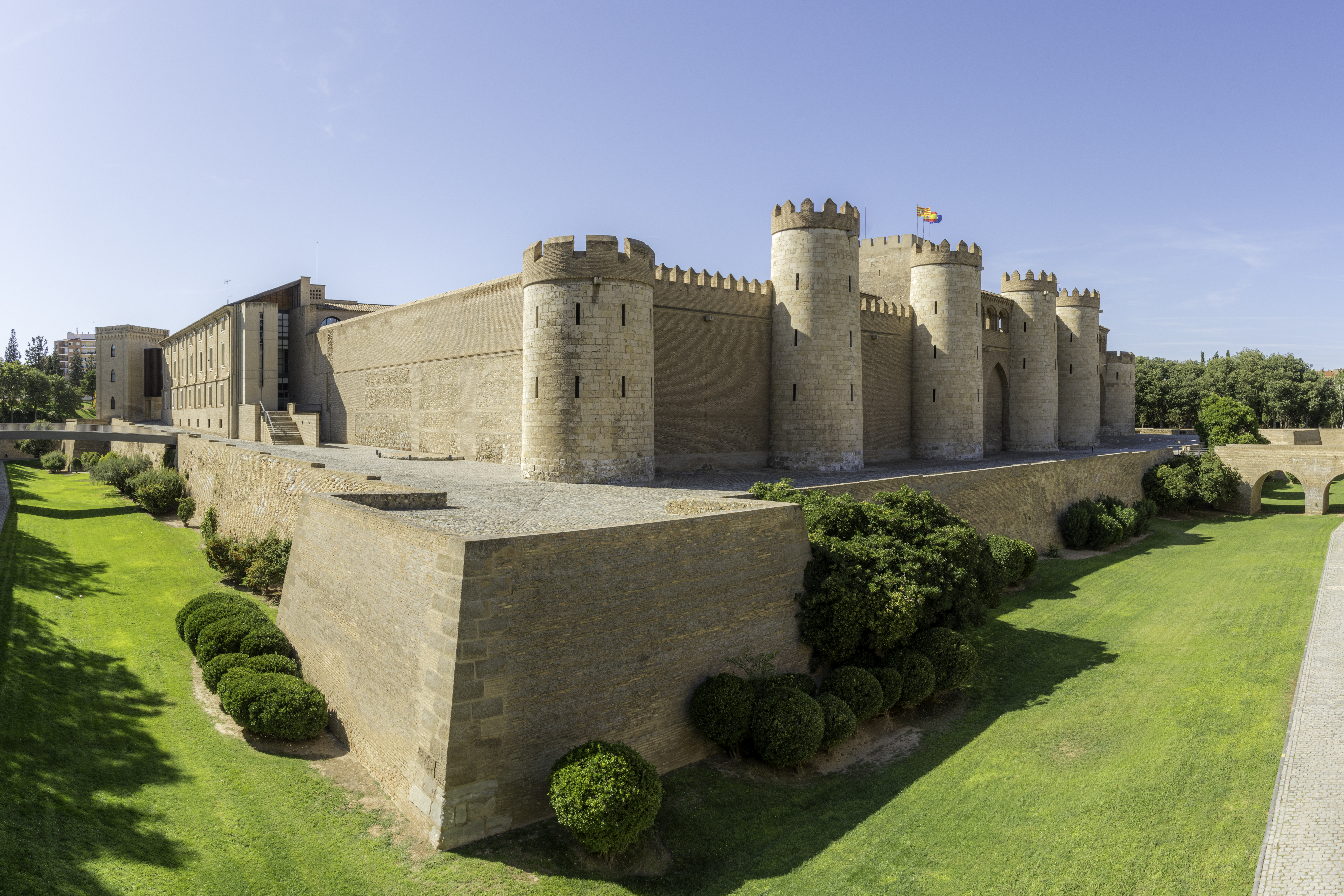 Aljafería Palace in Zaragoza