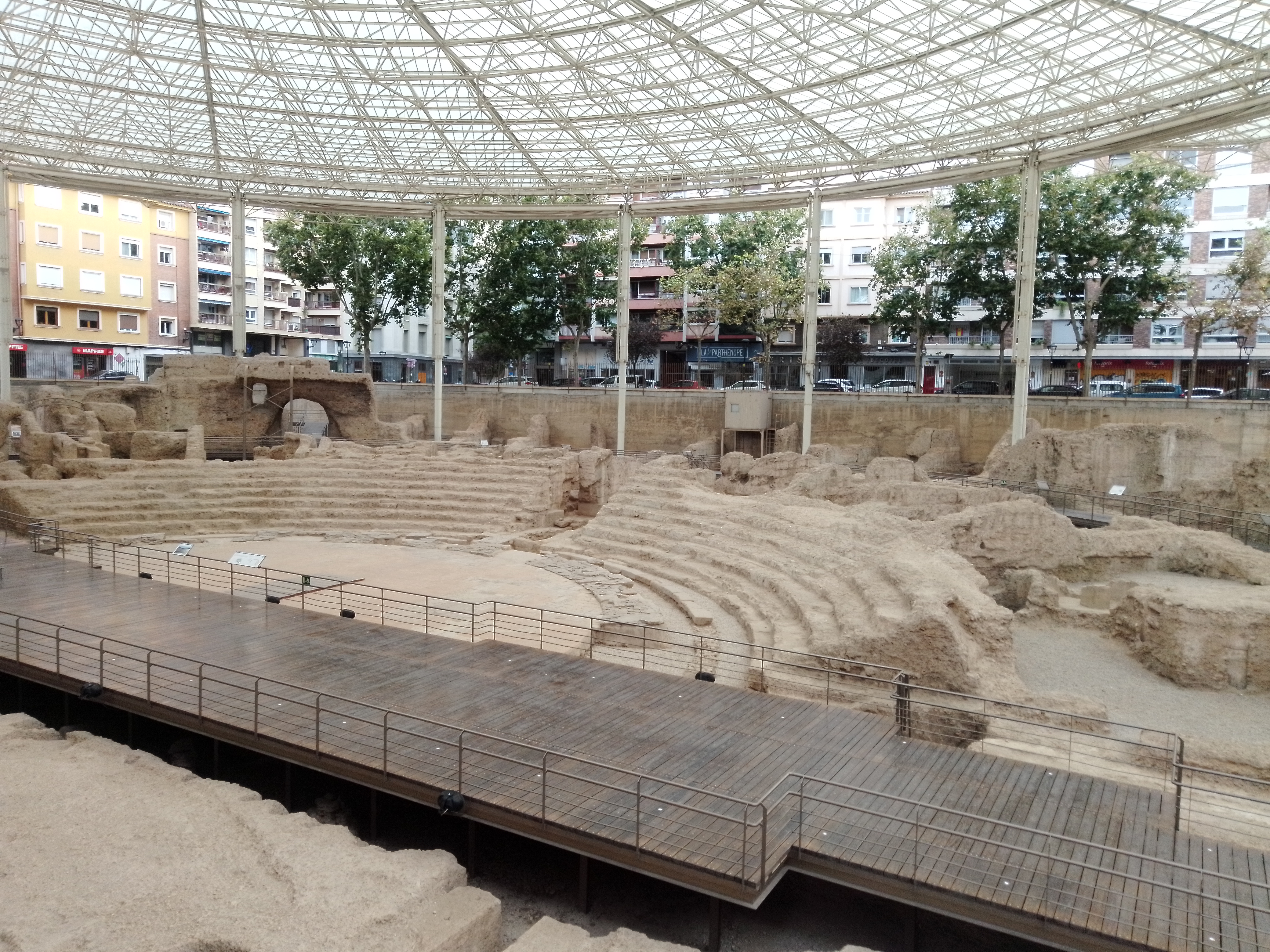 Roman Theatre Museum in Zaragoza