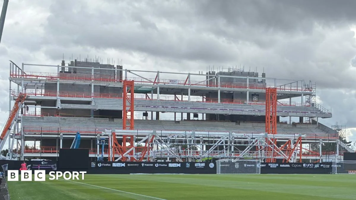 Why a new stand has become symbolic for Wrexham