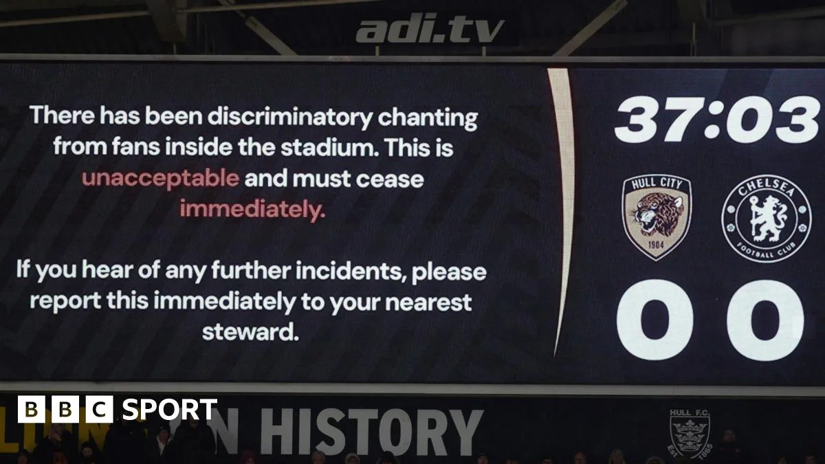 Hull fined £30k & bans issued over Chelsea chant