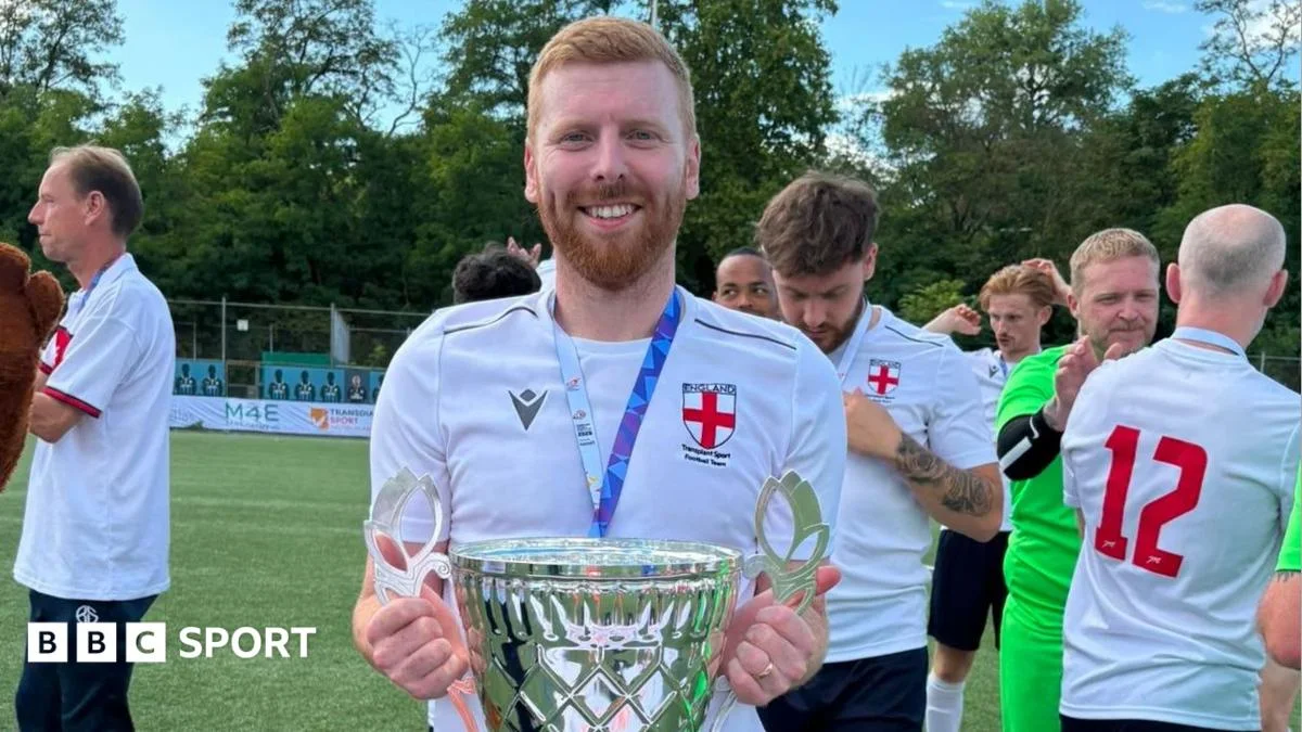 Martyn Jackson: from heart transplant to Transplant World Cup winner