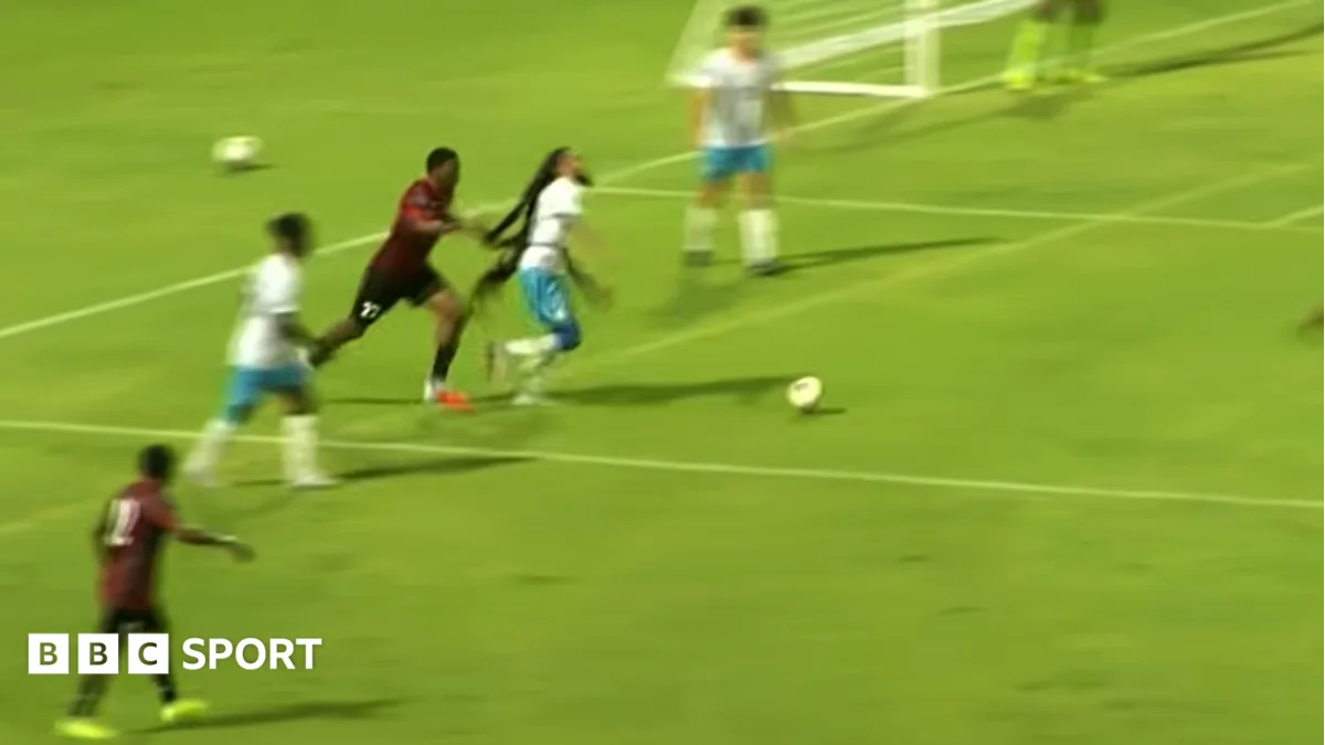 Antigua pair sent off after tugging Aedan Scipio's dreadlocks