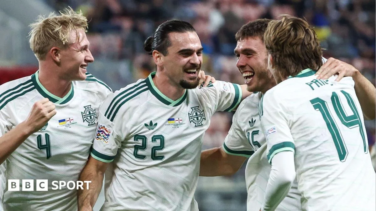 Brown and young squad impress as Northern Ireland beat Ukraine 3-0