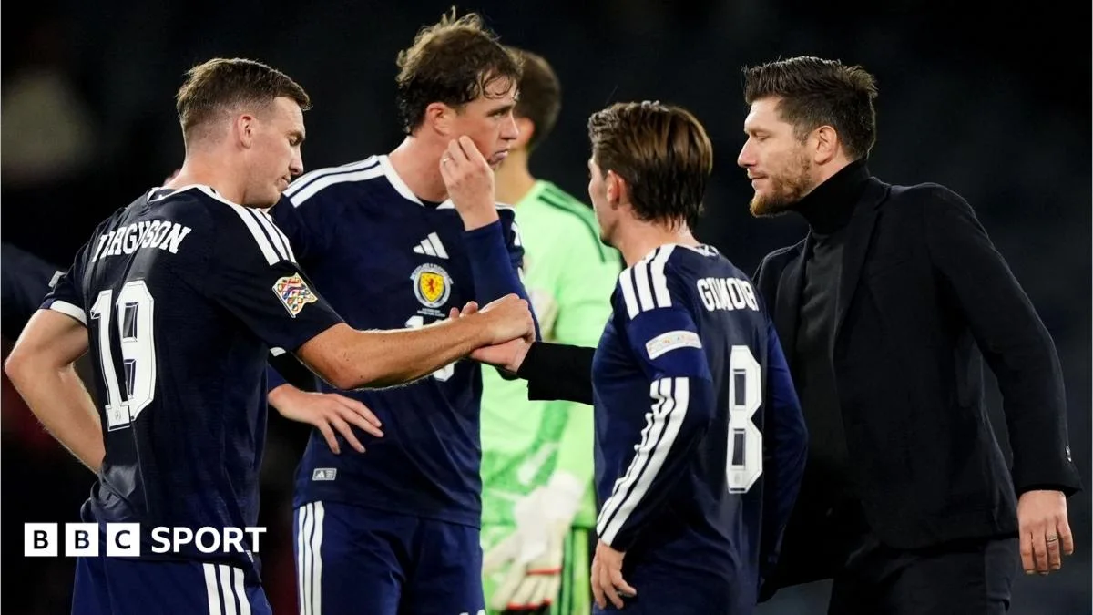 Pocognoli's Scotland lose 2-1 to Slovenia as back three are exposed