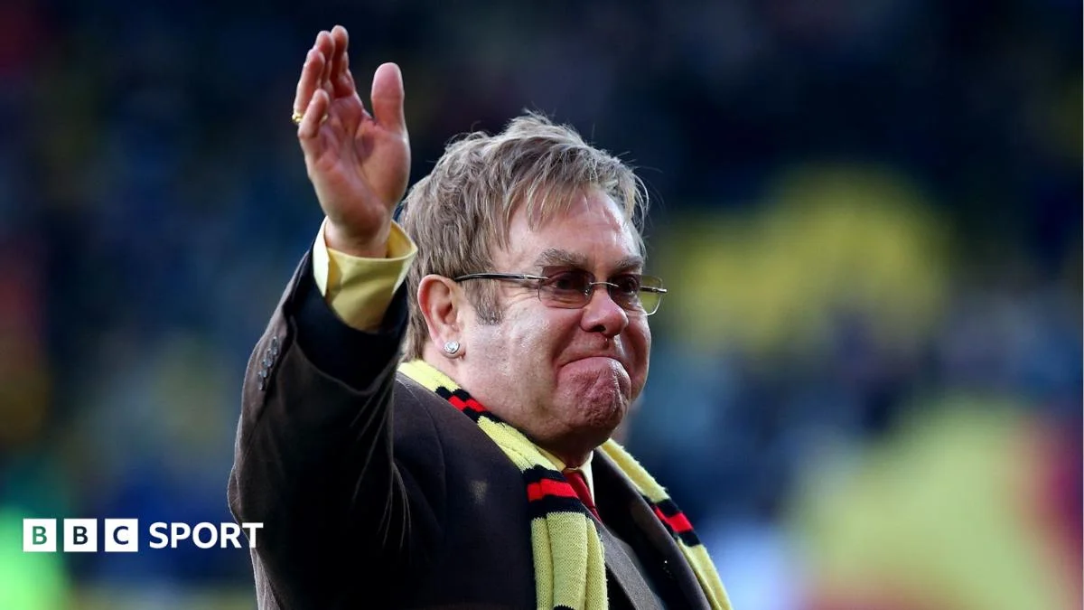 Elton John 'upset and disappointed' by Watford's recent slump